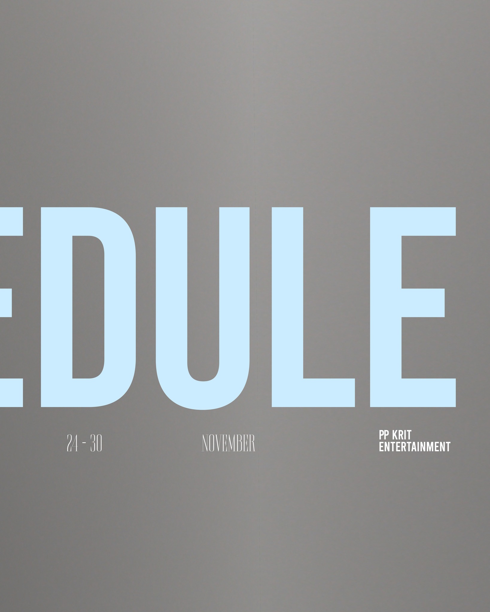 ตารางงาน 'พีพี กฤษฏ์' ประจำสัปดาห์
วันที่ 24 - 30 พฤศจิกายน 2568

#PPKritEntertainment #PPKritt