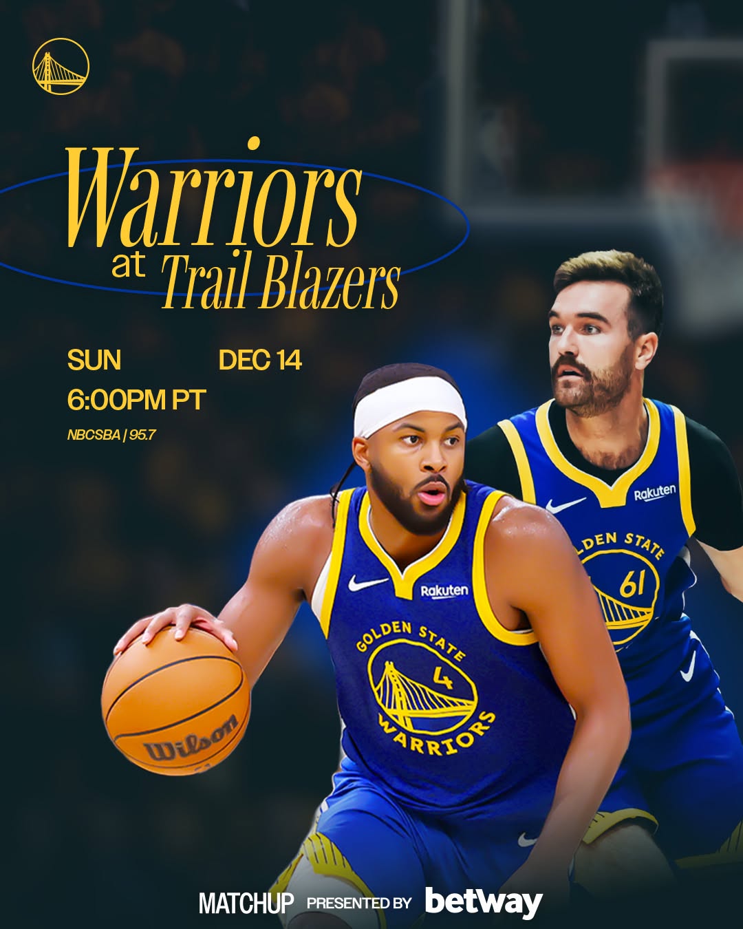 Dubs play today 🗣️

@betwaycanada || @DubNation
