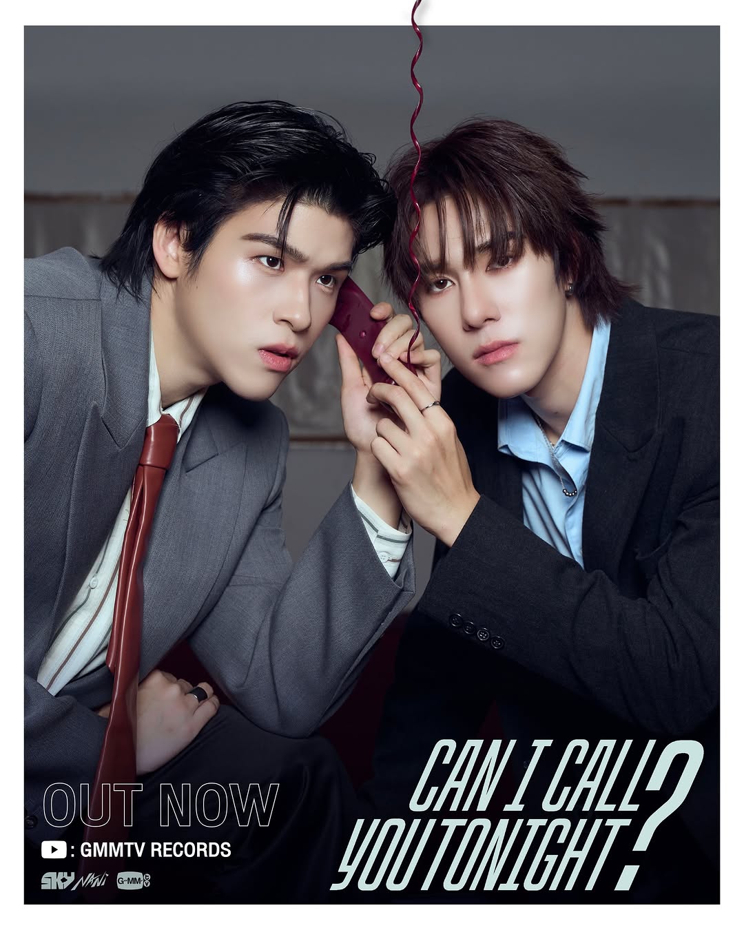 OUT NOW!
Can I Call You Tonight? - Sky, Nani
#CanICallYouTonight_MV

📺 YouTube : GMMTV RECORDS
🧷 https://youtu.be/kBu_2BgAa08

#CanICallYouTonight
#skywongravee #hirunkit_
#GMMTV