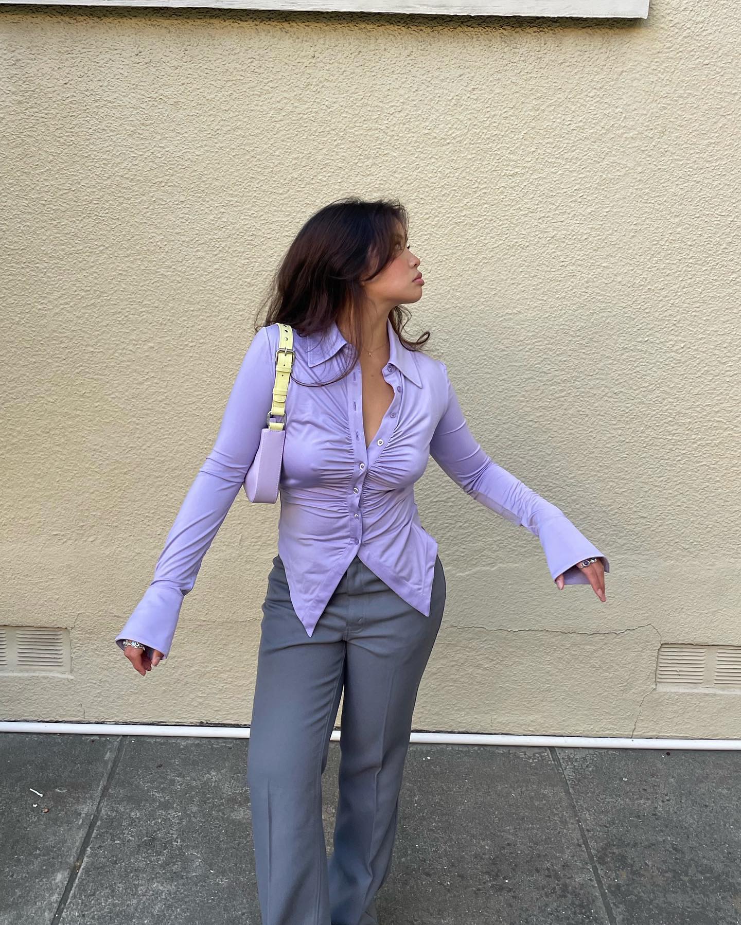 Current obsession: the Berta Top in purple. What’s yours?