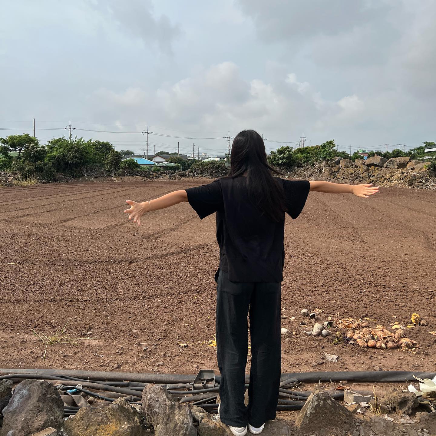 다시 서울로 🫠
당일치기 제주 ....안녕 
울아빠 제주도 딱 한번 와보셨덴다 😂
내후년엔 지겹도록 볼수있을껴 
정작 엄마아빠는 땅 매입한거 모름 ㅋㅋㅋ