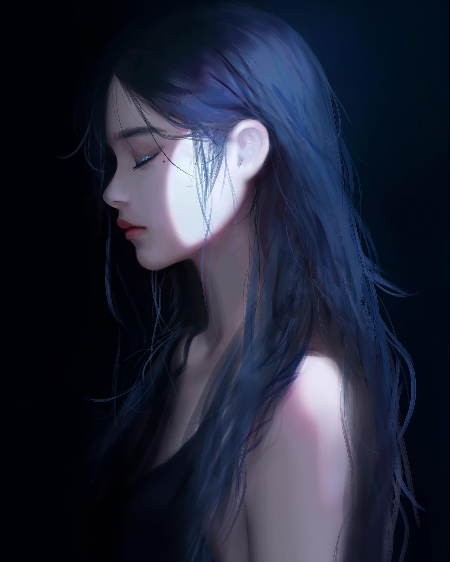 Lilith sketch - experiment 

#oc#characterdesign#portrait#practice#art#artstudy#artwork#digitalart#semirealism#artstyle#illustration#fantasyartwork#girl#fantasy#procreateart#procreate#photoshop