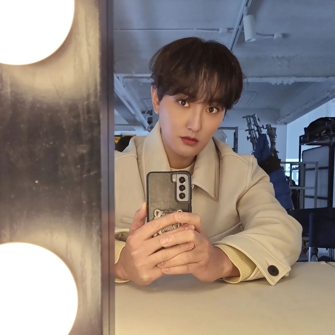 #셀카란도대체#분장실셀카#거울셀카#겨울셀카#감기조심😷