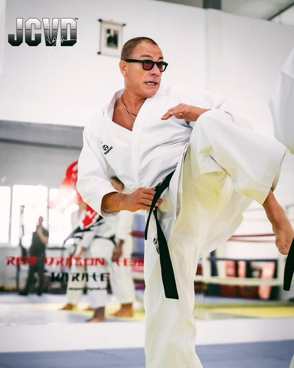 Bringing the kick and the energy! 💥 Karate has taught me strength, discipline, and focus every step of the way. Ready to train with the same spirit? 👊 #JCVD #VanDamme #MartialArts #Action #Movie #Strength #Legend