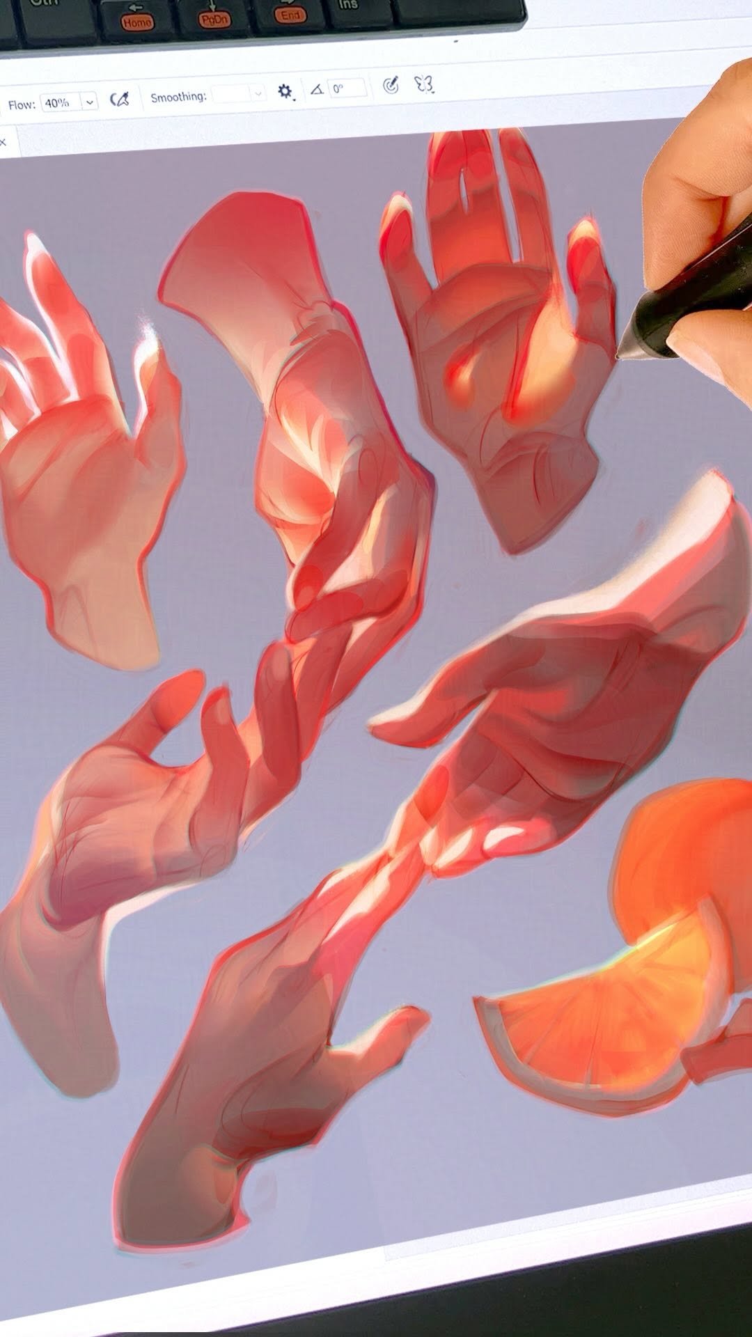 That warmth when bright light hits skin and it looks like it’s glowing from within 🔆 I love it! Have you ever heard of subsurface scattering?