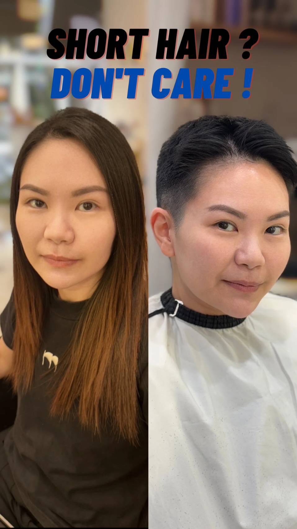 New look, new vibe! ✂️✨ #shorthairdontcare 

Hair cut by @tanya_amorr 

For booking :
📞 092-668-8322
Line : @amor_boutiquesalon

#amorboutiquesalon
#beautifulhair #haircolor #haircut #hairstyles #hair #beautifulhair #haircolor #haircut #hairstyles
#beautifulhair #hairstyles #hair 
#hairsalon #hairsalonbangkok #hairsalonsukhumvit #hairsalonsukhumvit39 #hairsalonthailand #haircut #haircolour #hairsalonsukhumvit49 #ร้านตัดผมสุขุมวิท #therecquetclub