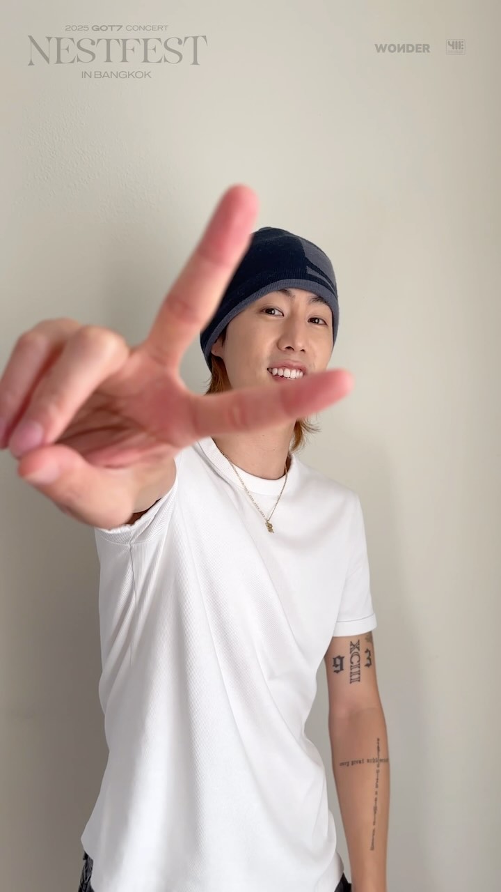 MARK บอกได้เลยว่า “คอนนี้ไม่ธรรมดาแน่นอน ต้องมาดูด้วยตาเนื้อนะครับ” 💚🐰

𝟐𝟎𝟐𝟓 𝐆𝐎𝐓𝟕 𝐂𝐎𝐍𝐂𝐄𝐑𝐓 <𝐍𝐄𝐒𝐓𝐅𝐄𝐒𝐓> 𝐢𝐧 𝐁𝐀𝐍𝐆𝐊𝐎𝐊
🗓️ DAY1: วันศุกร์ที่ 2 พฤษภาคม 2568
🗓️ DAY2: วันเสาร์ที่ 3 พฤษภาคม 2568
🕖 เวลาแสดง: 19:00 น.
🏟️ สนามราชมังคลากีฬาสถาน

————

MARK said so himself — this isn’t just an ordinary concert. You’ve got to come see it with your own eyes! 💚🐰

𝟐𝟎𝟐𝟓 𝐆𝐎𝐓𝟕 𝐂𝐎𝐍𝐂𝐄𝐑𝐓 <𝐍𝐄𝐒𝐓𝐅𝐄𝐒𝐓> 𝐢𝐧 𝐁𝐀𝐍𝐆𝐊𝐎𝐊
🗓️ DAY 1: 2025.05.02 (FRI)
🗓️ DAY 2: 2025.05.03 (SAT)
🕖 Show time: 7 PM 
🏟️ RAJAMANGALA NATIONAL STADIUM

#GOT7_NESTFESTinBKK
#GOT7_NESTFEST
#GOT7 #갓세븐
#NESTFEST 
#411ent