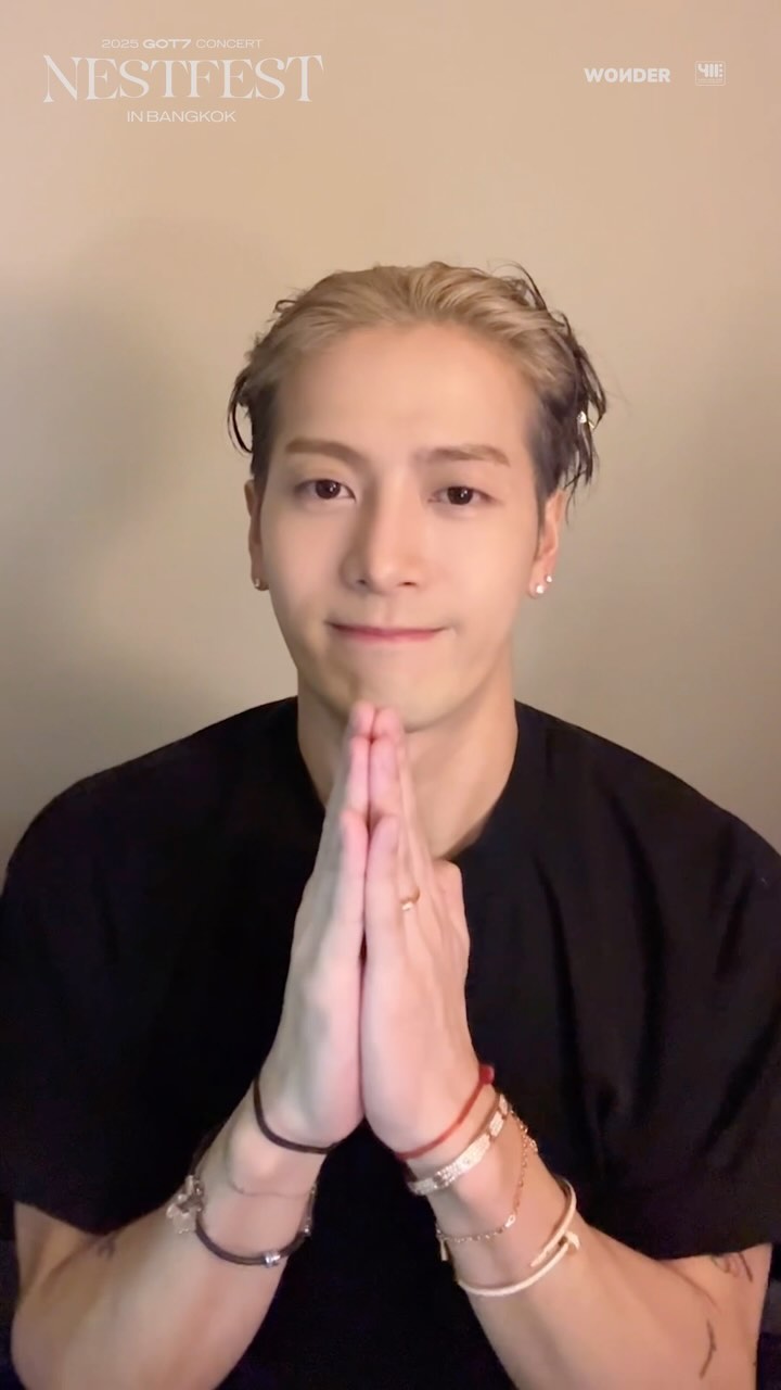 JACKSON ขอจัดเต็ม! ครั้งนี้ IGOT7 เตรียมตัวสนุกให้สุดไปเลย ! 💚👑

𝟐𝟎𝟐𝟓 𝐆𝐎𝐓𝟕 𝐂𝐎𝐍𝐂𝐄𝐑𝐓 <𝐍𝐄𝐒𝐓𝐅𝐄𝐒𝐓> 𝐢𝐧 𝐁𝐀𝐍𝐆𝐊𝐎𝐊
🗓️ DAY1: วันศุกร์ที่ 2 พฤษภาคม 2568
🗓️ DAY2: วันเสาร์ที่ 3 พฤษภาคม 2568
🕖 เวลาแสดง: 19:00 น.
🏟️ สนามราชมังคลากีฬาสถาน

————

JACKSON’s going all out! IGOT7, get ready to have the time of your life! 💚👑

𝟐𝟎𝟐𝟓 𝐆𝐎𝐓𝟕 𝐂𝐎𝐍𝐂𝐄𝐑𝐓 <𝐍𝐄𝐒𝐓𝐅𝐄𝐒𝐓> 𝐢𝐧 𝐁𝐀𝐍𝐆𝐊𝐎𝐊
🗓️ DAY 1: 2025.05.02 (FRI)
🗓️ DAY 2: 2025.05.03 (SAT)
🕖 Show time: 7 PM 
🏟️ RAJAMANGALA NATIONAL STADIUM

#GOT7_NESTFESTinBKK
#GOT7_NESTFEST
#GOT7 #갓세븐
#NESTFEST 
#411ent