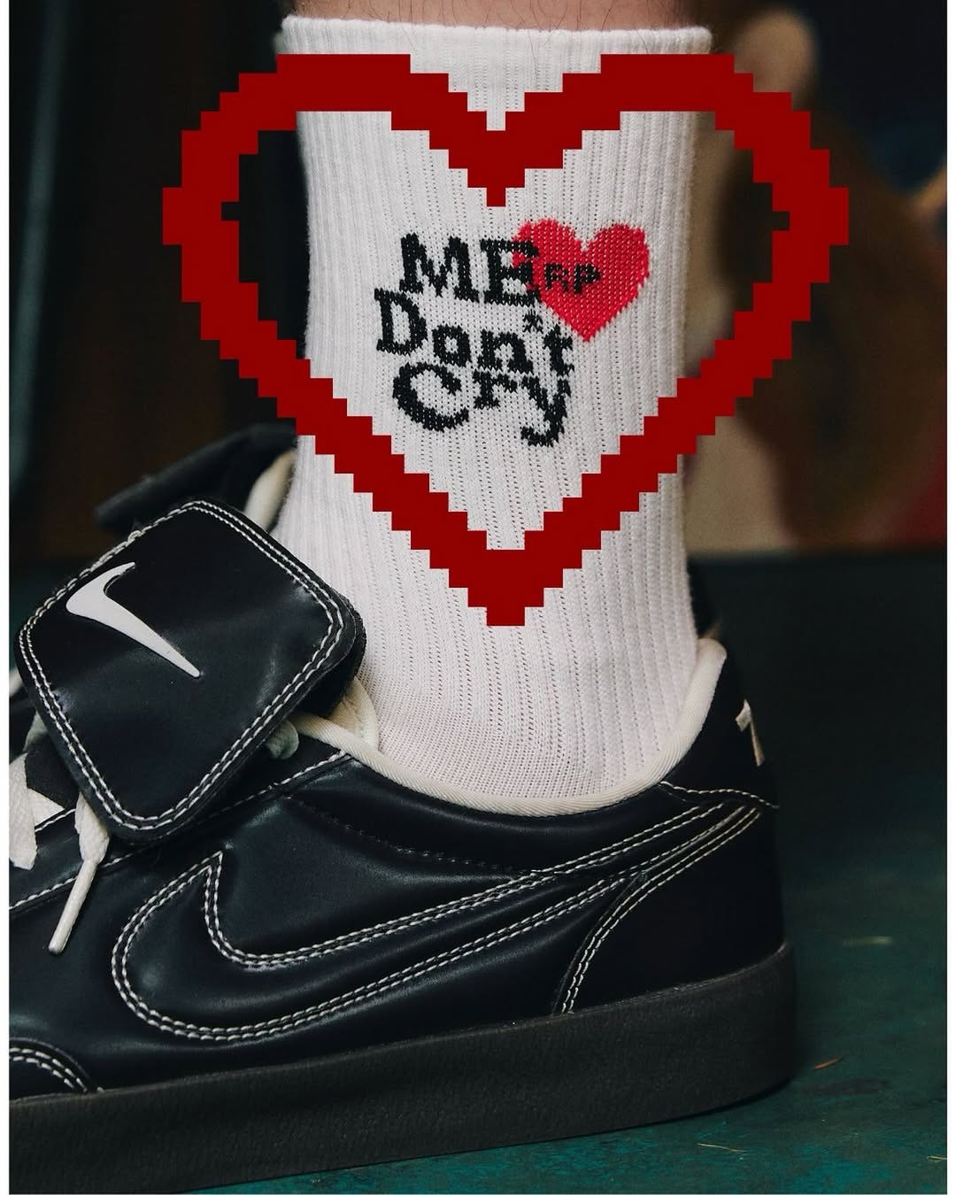 " In MERPCLUB we don't cry WHITE Sock " 🤍
PRICE : 590 THB (2pairs in 1pack)
only on Line Shopping (@merpclub)
and only for pick up at the "LOVE OUT LOUD FAN FEST 2025: LOVEMOSPHERE"☁️
📍IMPACT ARENA ,MUANG THONG THANI