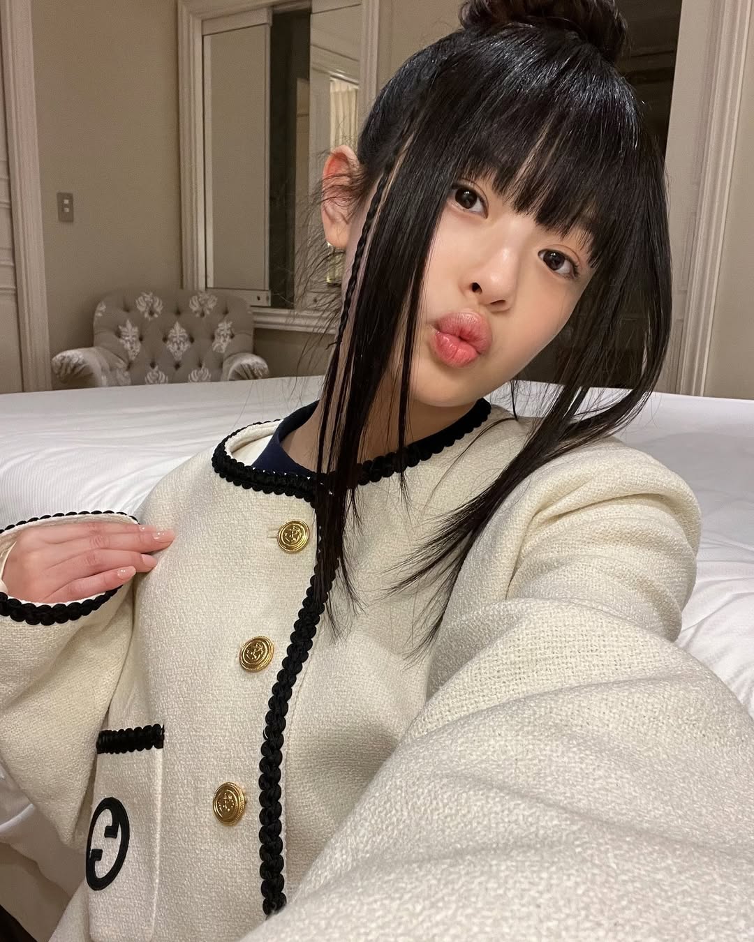 milan ~~ 🤍🤍✨ 

 #하니 #hanni #뉴진스 #NewJeans