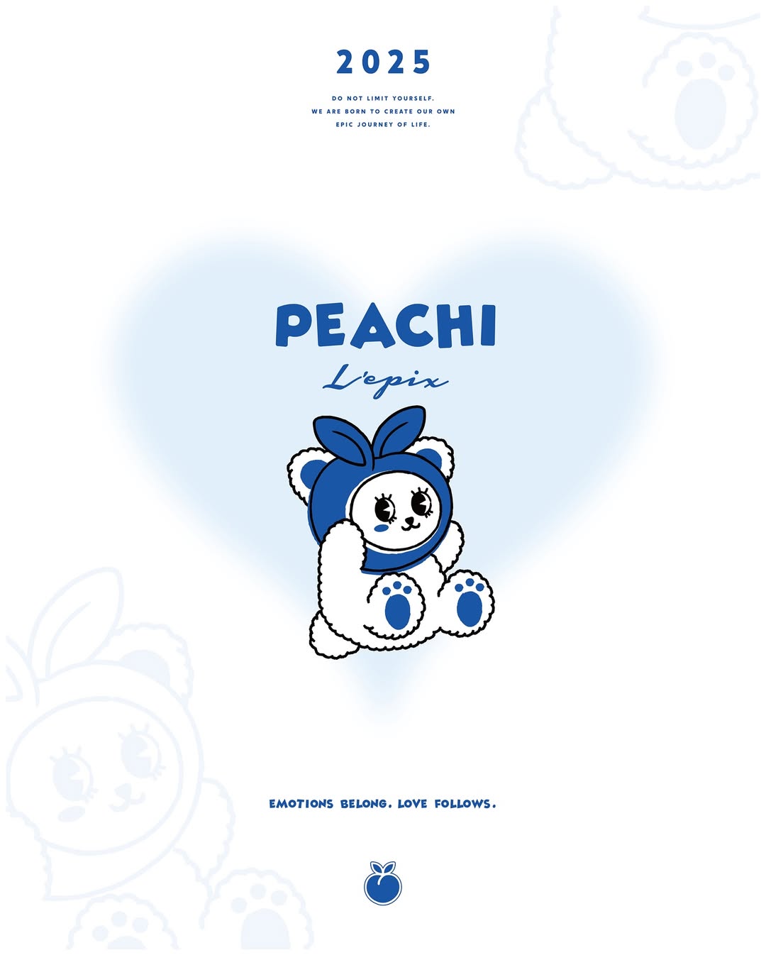 How PEACHI was born

5 月 20 日這天 在Lepix國度裡的森林長出了一顆特別的愛心桃。

「啵」的一聲，這顆桃子裂開了，裡面蹦出一隻香香暖暖的小熊——Peachi！

Peachi 有桃子的甜，也有熊熊的溫柔。他最喜歡陪在你身邊，安靜的聽你說話、默默的陪伴你，給你勇氣。

每一次擁抱、每一個笑容，他都在告訴你：你不是一個人。

Peachi 相信，世界上每個人都值得被好好愛著。他來了，只為成為你的小小守護者❤️‍🩹