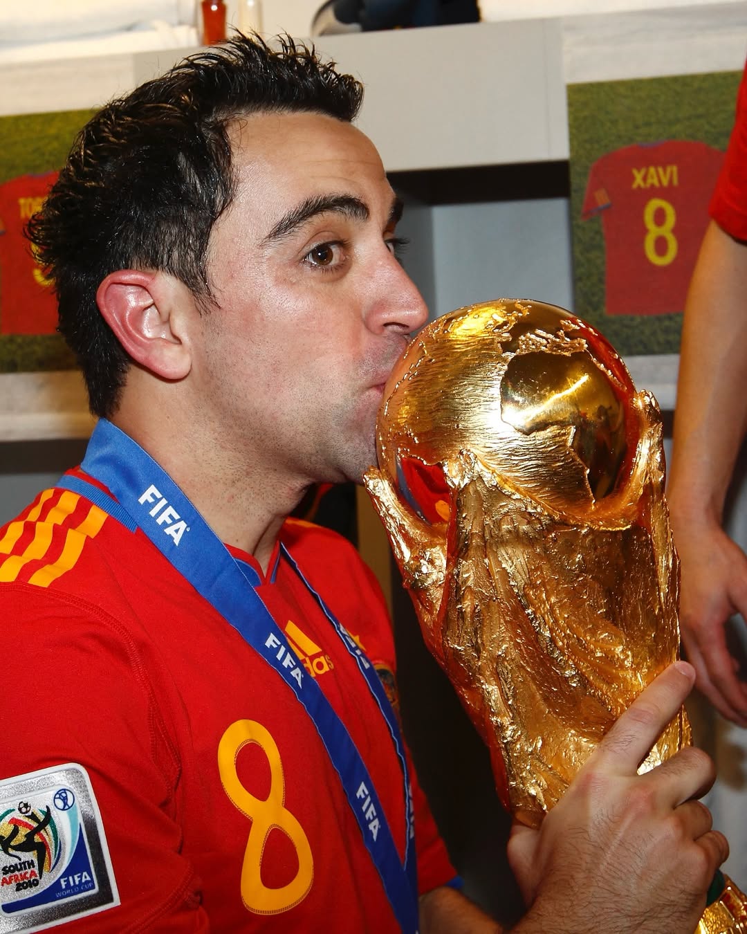 15 años de un día inolvidable. 
Campeones del mundo. 
🥰❤️⚽️🎉