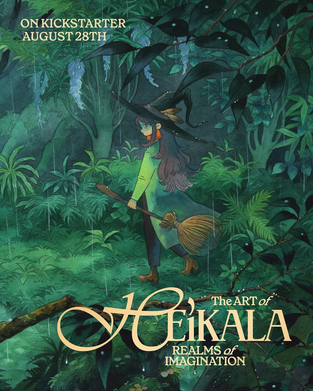 I am very pleased to announce that a sequel to the first The Art of Heikala book is in the works! This book will be an extensive collection of my works from 2018 to 2025, within this book you’ll find finished works beautifully printed on high quality paper, sketches, behind the scenes snippets, and in depth analyses of my workflow. The Kickstarter campaign for The Art of Heikala: Realms of Imagination will launch on August 28th. More details to follow soon!