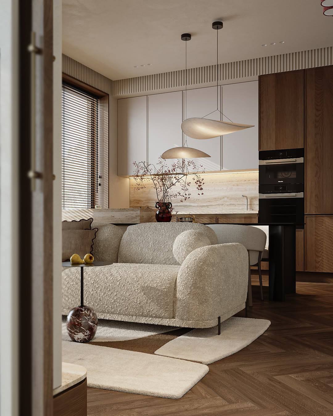 Интерьер от ARCHIROOMS BUREAU.
▪️
@archirooms_bureau