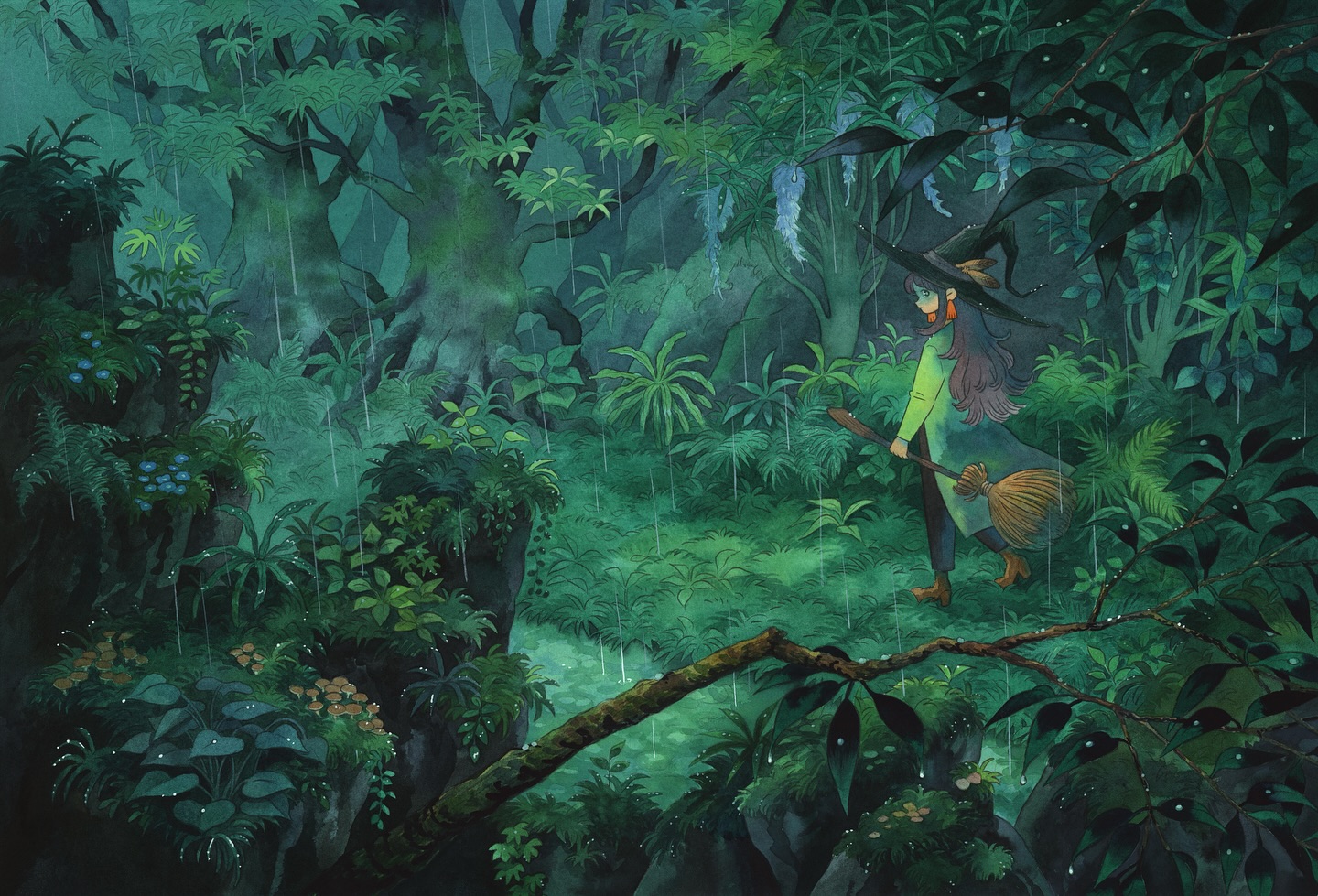 Here’s the full wraparound cover art for my upcoming art book + some process photos I took midway! I only now noticed that I haven’t named this piece yet. My favorite thing is when I am able to name a painting in a way that expands the story of the image further. I would love to hear, how you’d name this piece? ☺️💕

The Art of Heikala: Realms of Imagination will launch on Kickstarter in three days! ✨

#artbook #illustration #traditionalart #watercolor