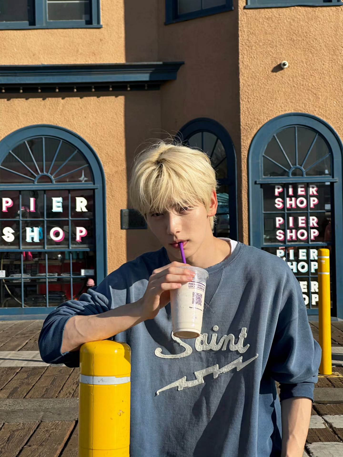 미국 투어 중 외출 🫠