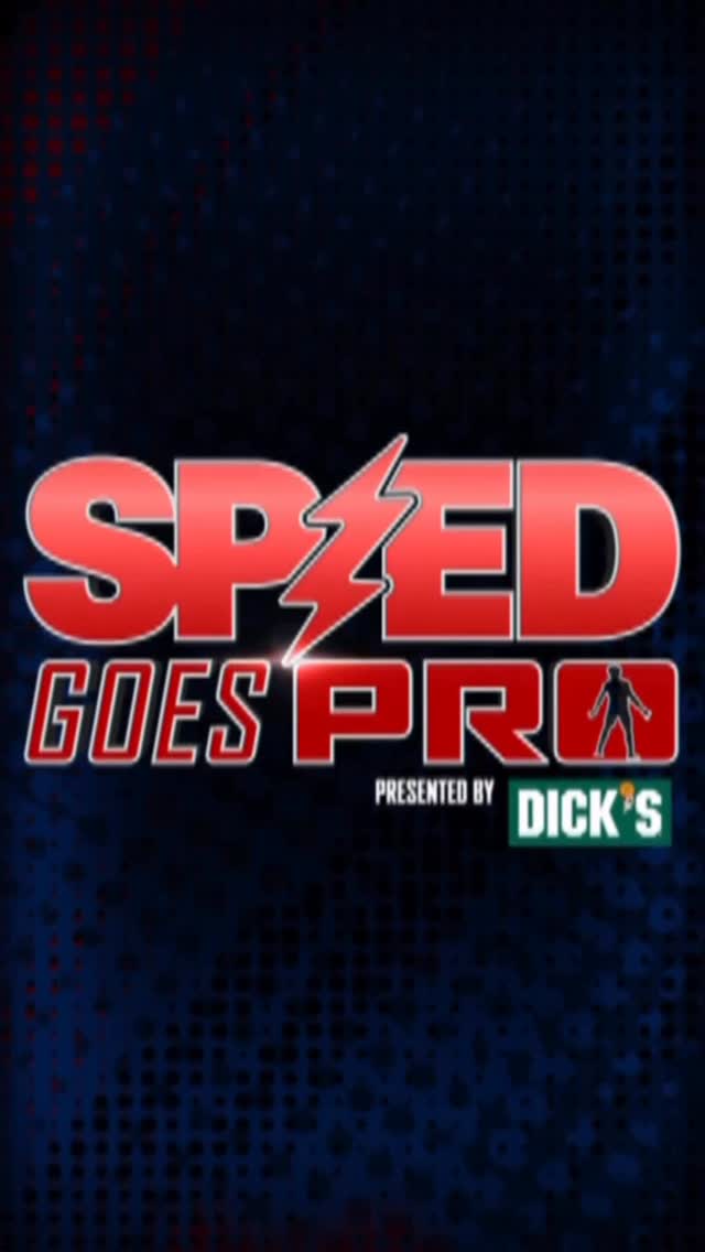 GENERATIONAL ATHLETE SPEED 🏃‍♂️💨 #SpeedGoesPro presented by @dickssportinggoods premieres September 30th exclusively on my YouTube channel