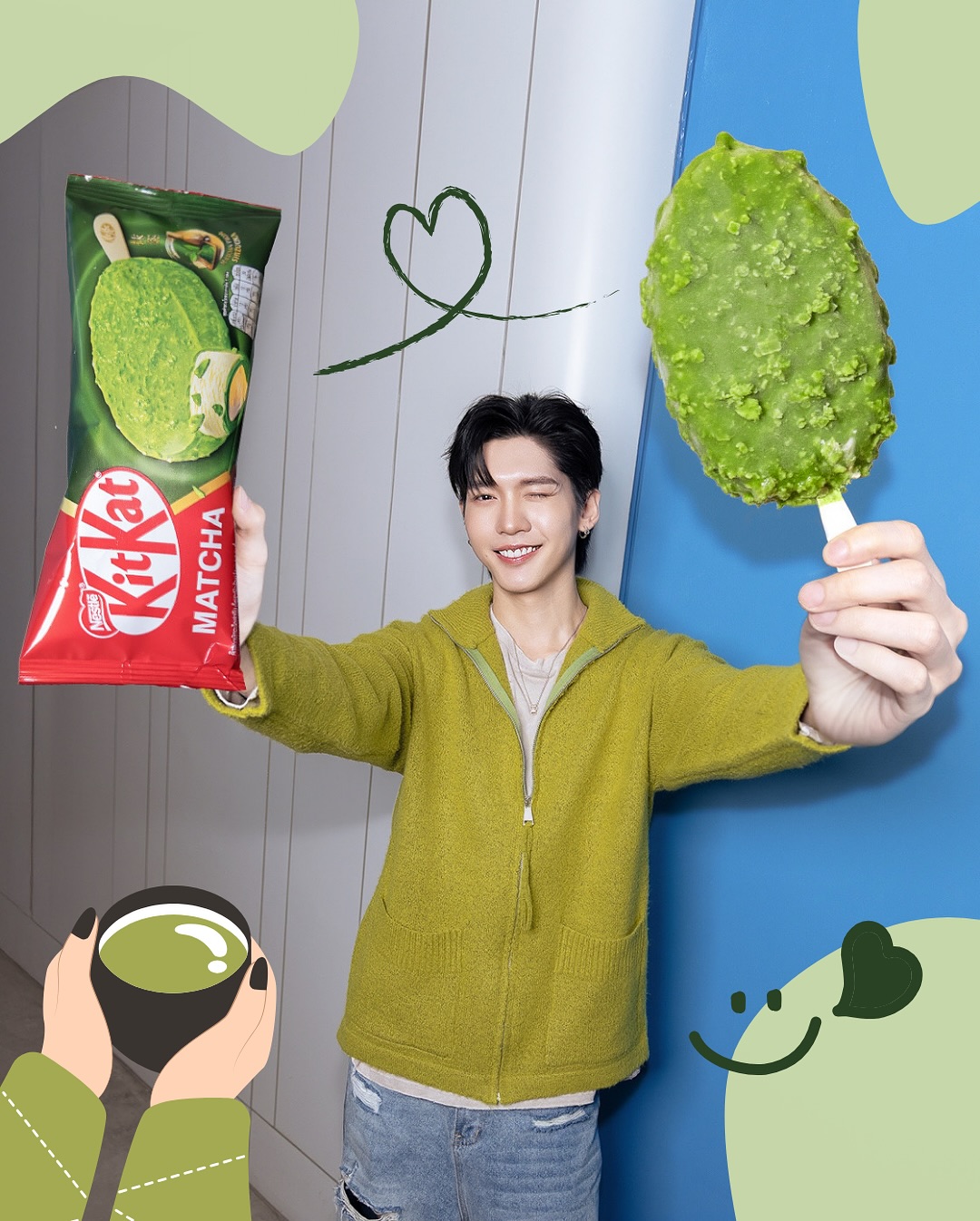 ไอศกรีมมัทฉะที่ถูกต้องของอู๋ โค้ตติ้งเกรดพรีเมียมจากชิซูโอกะ มันถูกต้องตรงไอศกรีมรสเวเฟอร์ของคิทแคทเนี่ยแหละ ฟินไม่เหมือนใคร 

มีขายละนะครับที่ 7-eleven และแอปพลิเคชัน 7-Delivery ส่งฟรีถึงบ้านเลย ไปลองกันเยอะๆน้า แล้วคอมเม้นมาบอกหน่อยว่าชอบเหมือนอู๋รึป่าวว 🥺

#ไอศกรีมมัทฉะที่ถูกต้อง #ไอศกรีมคิทแคทมัทฉะ
#KitKatMatchaIceCream #Matcha #Sponsorship