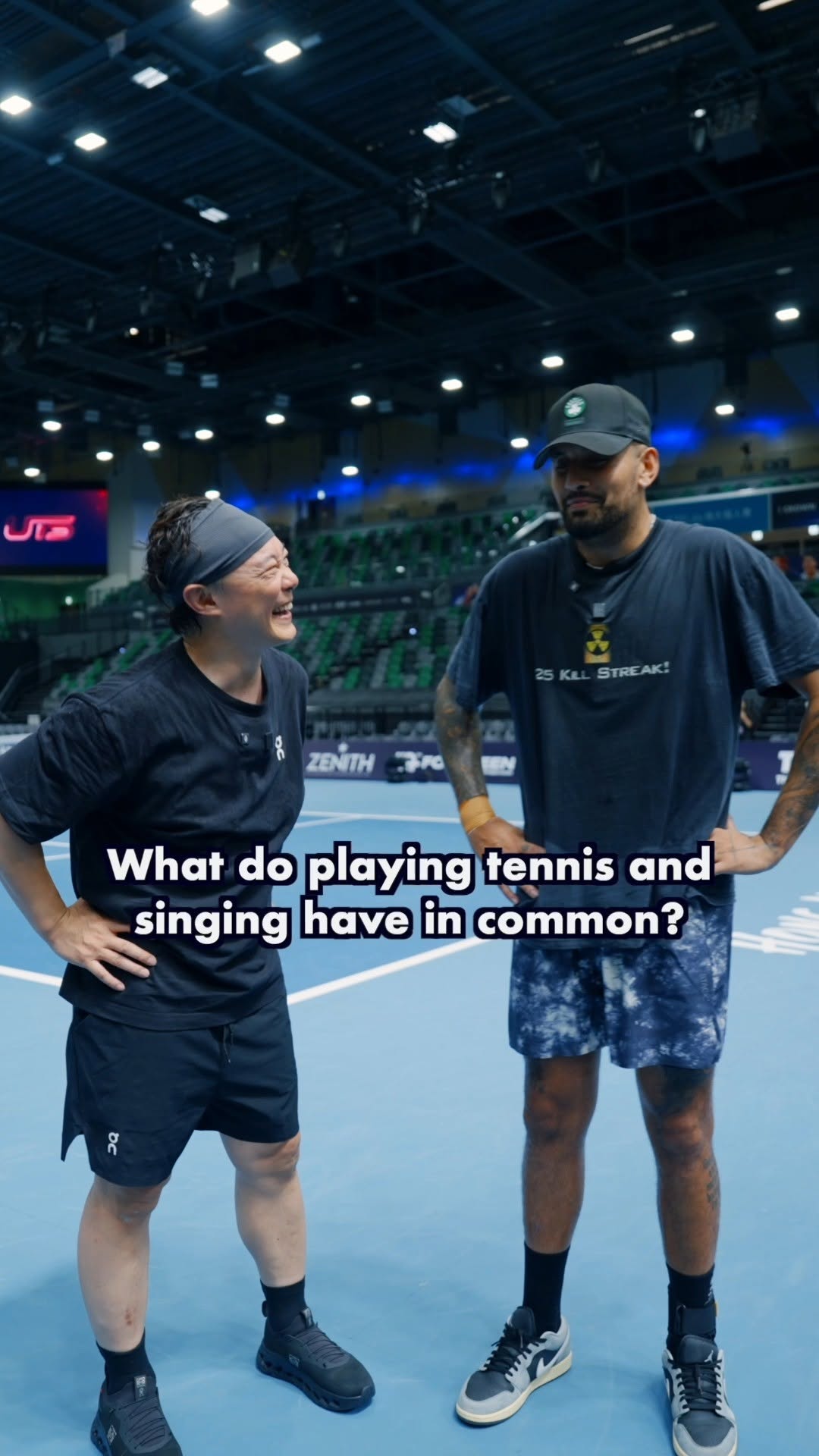 🤝When @mreasonchan and @k1ngkyrg1os took an interview together —
Music and tennis — different stages, the same authenticity 🫶🏻
Two honest, genuine souls connecting effortlessly 💬

🎤🎾當陳奕迅與基里奧斯同場受訪

兩位坦率又真誠的人，果然默契滿滿！
音樂與網球，不同舞台，同一份真

#ChubbUTSHK #UTSHK #TennisLikeNeverBefore 
#utstour #HKCTA #HKTS #CHUBB #Humansa 
#M品牌 #大型體育活動事務委員會 #政府資助計劃 
#MMarkEvents #MajorSportsEventsCommittee #MSEC 
@cstbhk