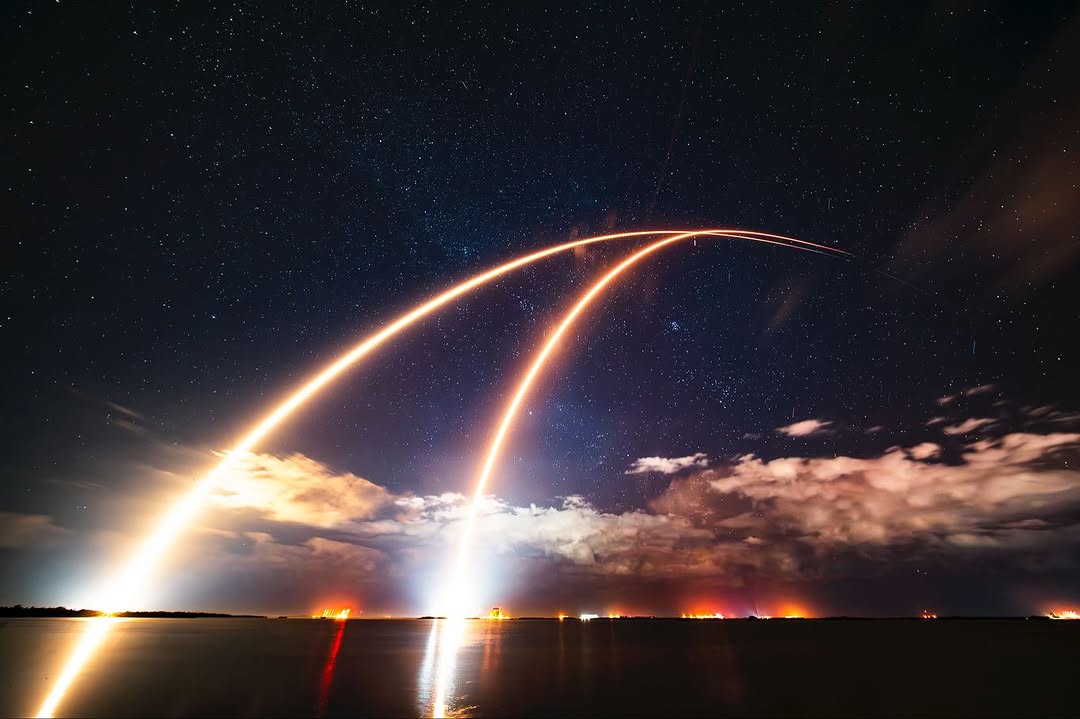 Falcon 9 launches back-to-back missions from Florida, delivering 58 Starlink satellites to orbit