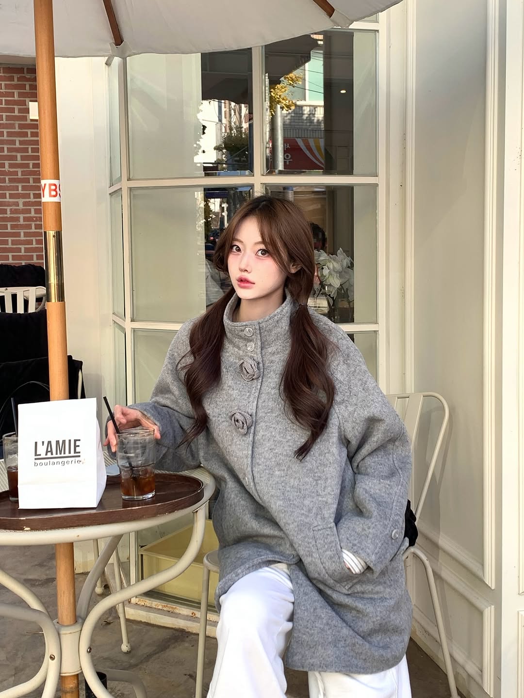 요즘 잘입는 코트 🤍
추워졌다구 요즘 코디가 다 #어그 🤎🐻

#illigo #일리고