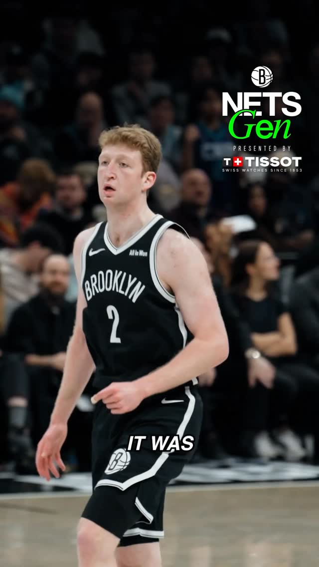 Ready for the moment.

Follow @danny.wolf6 in a new episode of Nets Generation, pres. by @tissot_official → link in bio!