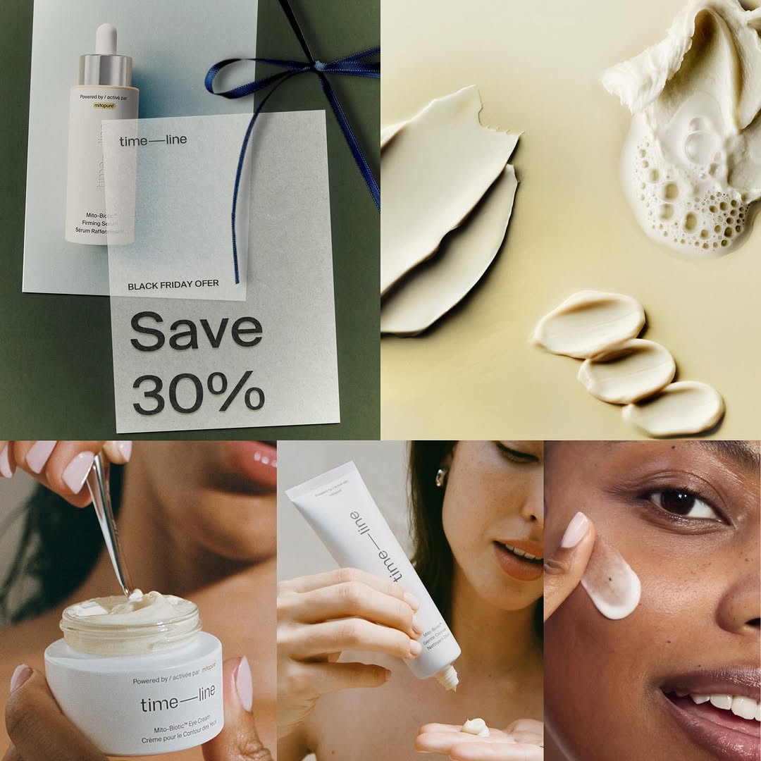 Available Now! 🚨 LINK ➡️ BIO *use code: BFCMTM #BlackFriday is HERE 🙌🏼🖤💸 30% OFF!!! @timeline_skin 
 
All full size products in skincare & supplements!! Including the new cleanser, the exfoliator, serum, eye cream and more… 

Don’t miss this amazing #SALE !! 
Ends December 2! 
What did you get? 🖤💸✨XO #Trendmood #timeline #timelinepartner https://bit.ly/3K5j00d