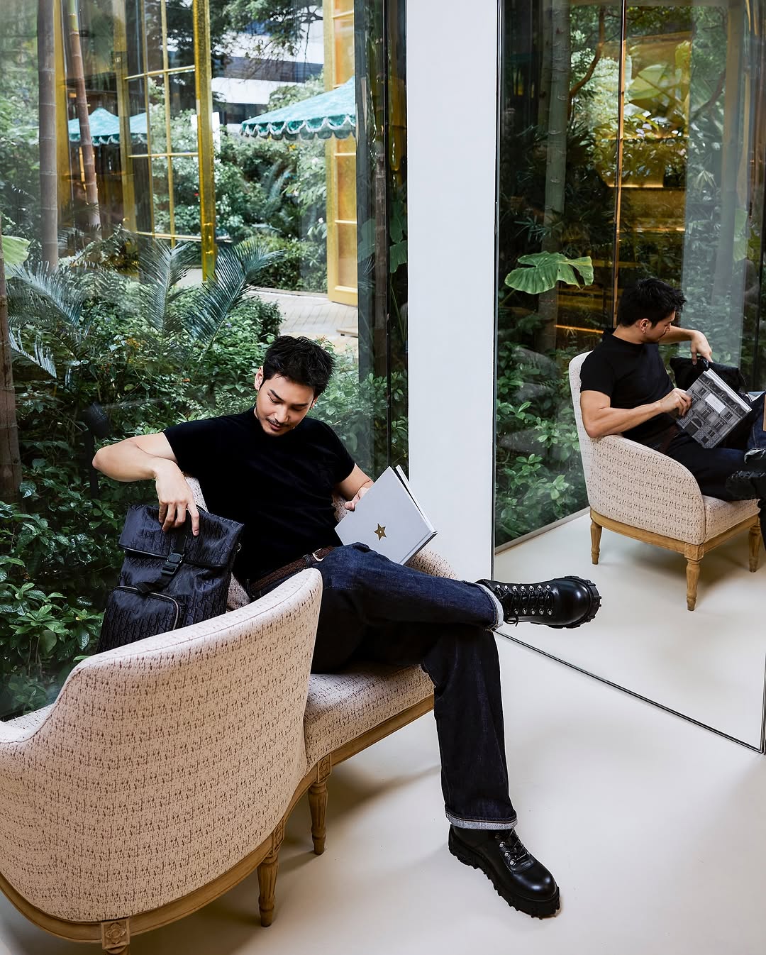 #DiorSpring26 begins at Dior Gold House @dior