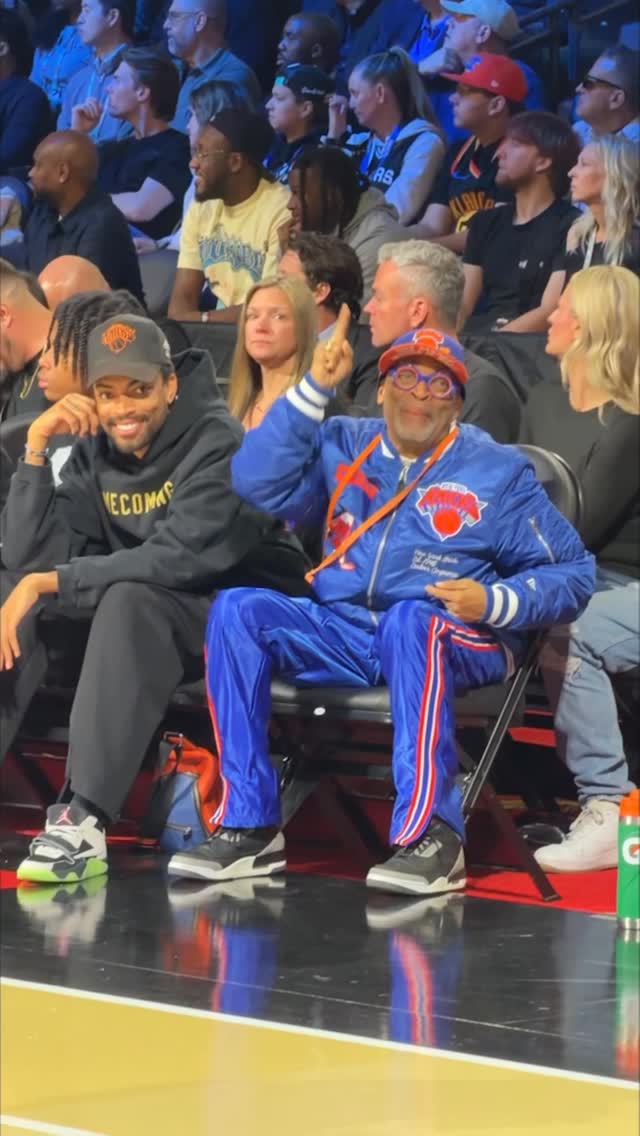 “Game’s been over 2 hours, he still cheering for the Knicks” 🤣 @ud40