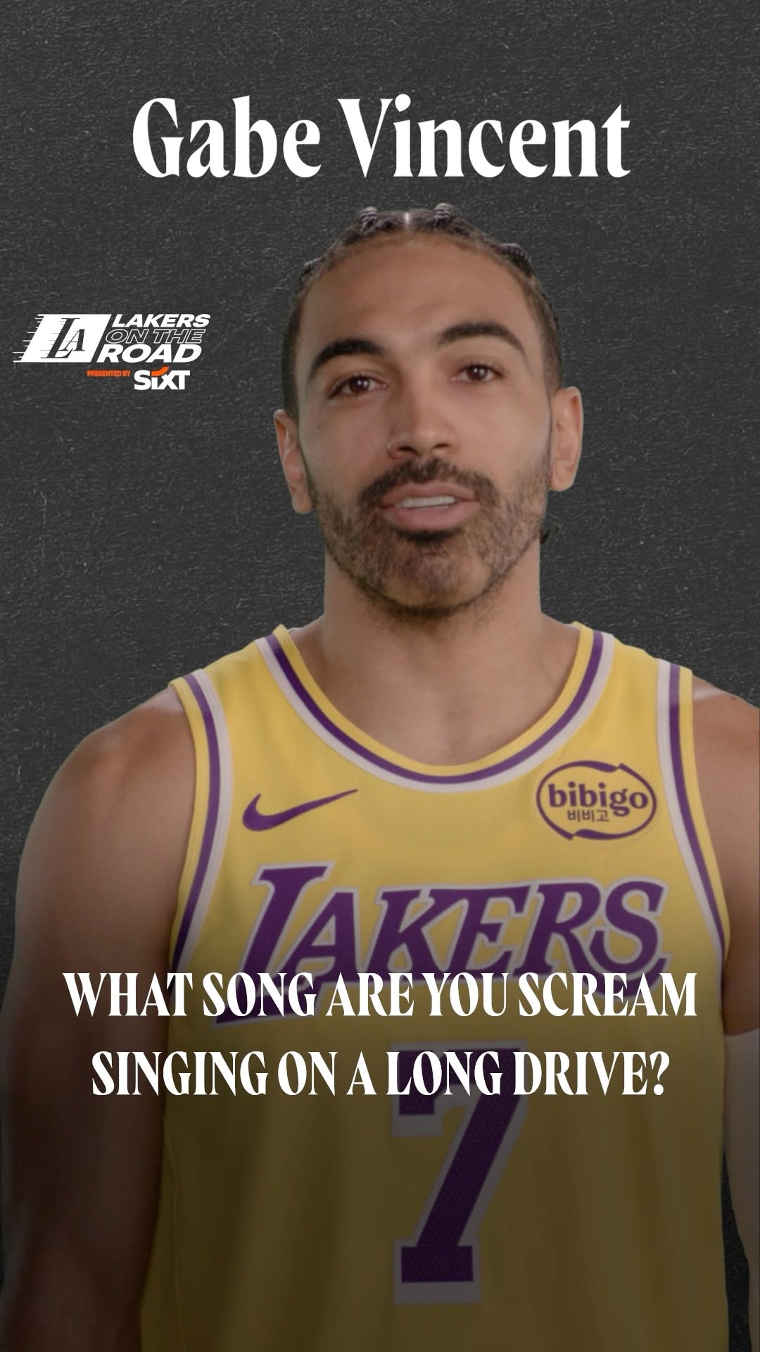 Solid song choices from the fellas

@sixt.usa | Lakers on the Road