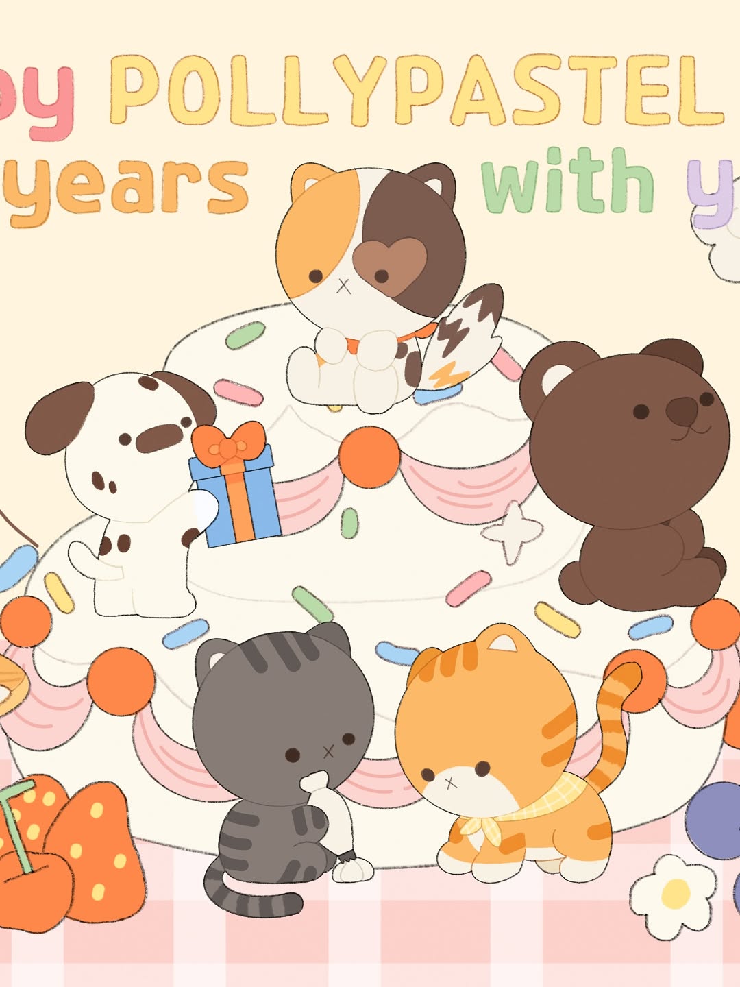 Happy Pollypastel day 3 years with you 💙

Thank you for being part of our journey from the very beginning.
Three years ago, Pollypastel began as a tiny dream —  Today, as we celebrate our 3rd anniversary, we look back and realize none of this would have been possible without you. 💖

We are endlessly grateful to have such a loving community walking beside us. This is not just our celebration — it’s yours too. 🫶✨

We hope to keep creating little moments with you for many more years to come.

With all our love,
POLLYPASTEL Team 🎀