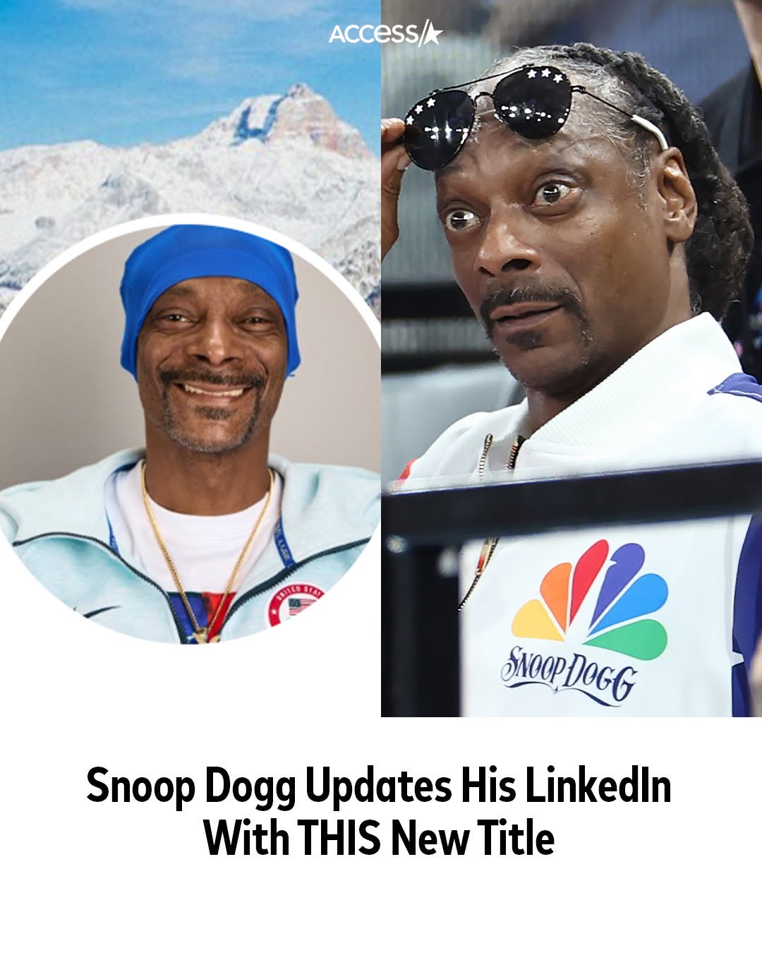 Snoop Dogg is expanding his resume! The rap icon joins Team USA as their first ever honorary coach ahead of the Olympics and Paralympics!⁠
(Credit: Getty/LinkedIn)