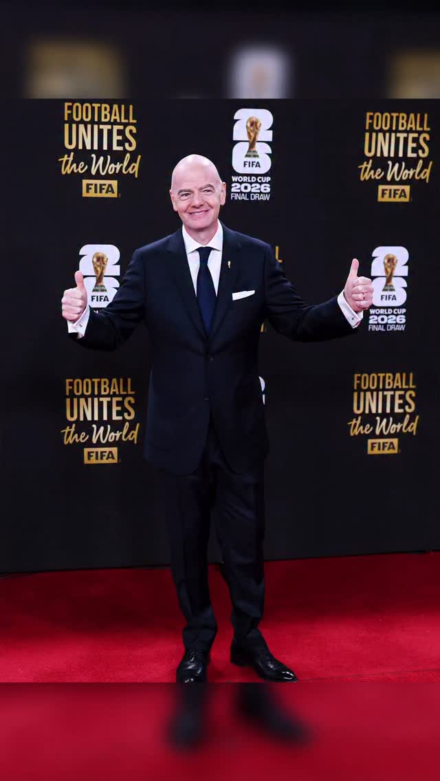 One week ago, the world came together in 🇺🇸 Washington DC for the FIFA World Cup 2026 Final Draw – the path to glory across 🇨🇦 Canada, 🇲🇽 Mexico and 🇺🇸 the United States was set! 🌍⚽

A big thank you to everyone involved in making that milestone day such a success. The countdown to the most inclusive @fifaworldcup in history continues. 👏

#FootballUnitesTheWorld 🌎❤️