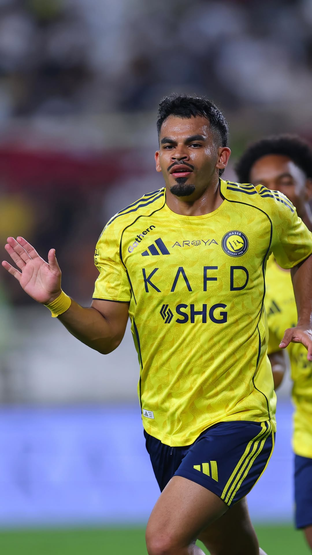 ⁨	🎯
سعد الناصر يختتم رباعية #النصر في ودية الوحدة الإماراتي ✅
Saad Al Nasser joins the party 💛⁩