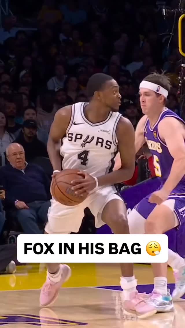 @swipathefox slick footwork for the pull up jumper 🔥

🆚 SAS/LAL • Prime • <link in bio>
🏀 @emirates NBA Cup West Quarterfinals
🏆 Winner advances to Semifinals in Vegas