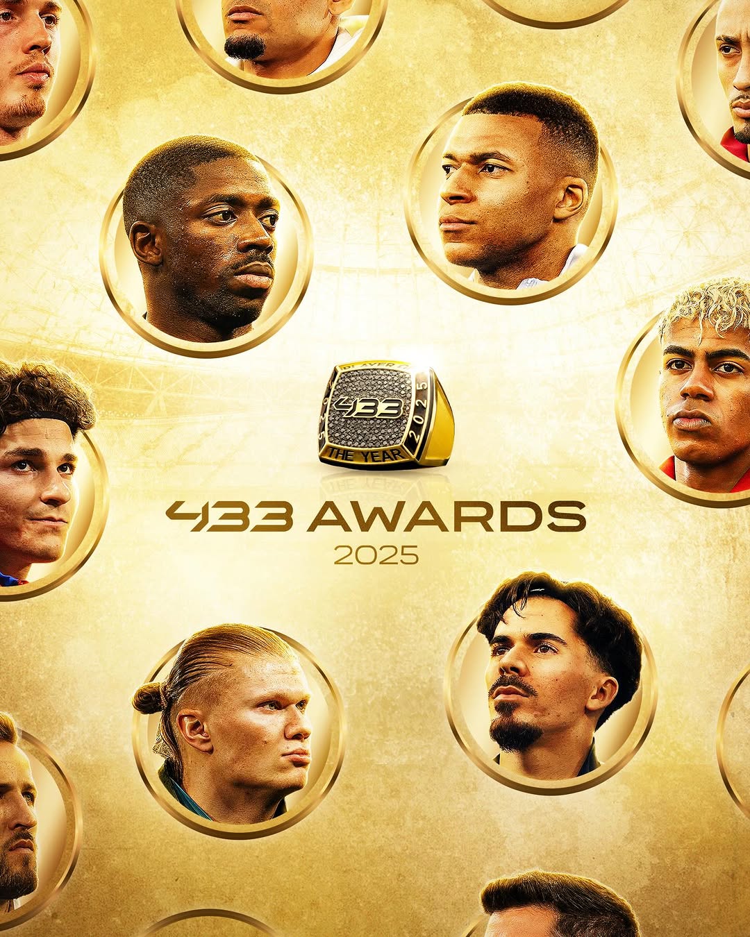 𝗧𝗛𝗘 𝟰𝟯𝟯 𝗔𝗪𝗔𝗥𝗗𝗦 𝗔𝗥𝗘 𝗔𝗟𝗠𝗢𝗦𝗧 𝗕𝗔𝗖𝗞... 🤩🔜

Just 4 days until the Round of 32 begins for the world’s 𝘽𝙄𝙂𝙂𝙀𝙎𝙏 — and only 100% fan-voted — award 💍

Who should be the 𝟮𝟬𝟮𝟱 winner? 🤔