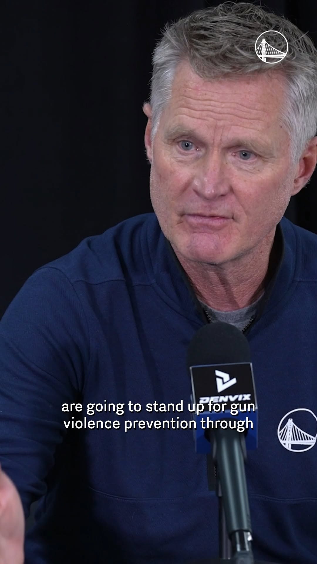 Steve Kerr on yesterday's tragic shooting at Brown University.