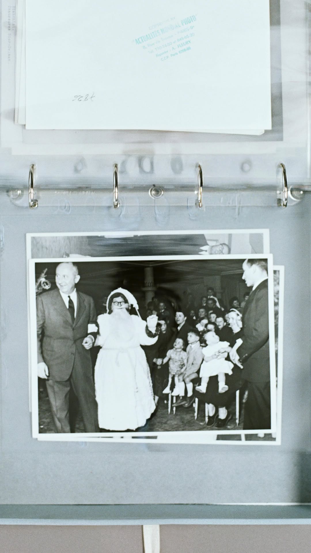 Looking back on Christmases past at Dior with Soizic Pfaff, former director of Dior Heritage
 
Christian Dior and his team celebrating Christmas, Paris, 1955 
 
© Dior Heritage Collection, Paris, All rights reserved
© Dior Heritage Collection, Paris, Mike de Dulmen
© A. Fleury; Dior Heritage collection, Paris; All rights reserved
© Association Willy Maywald, Paris, 2025