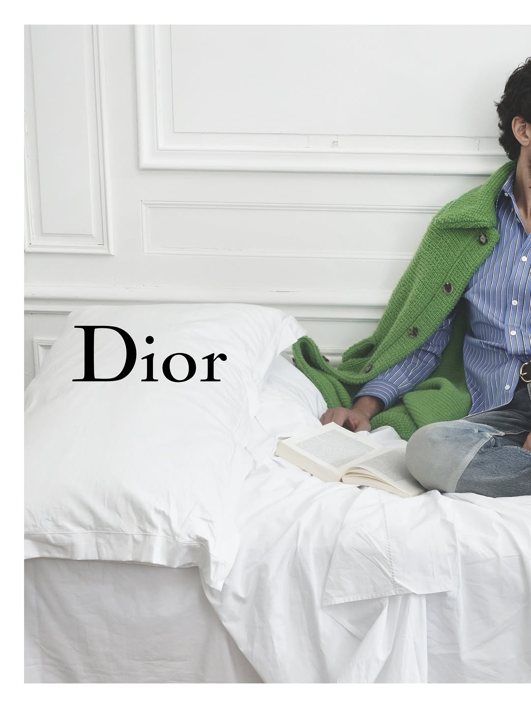 Dior Summer 2026 campaign featuring Louis Garrel

Discover the first chapter of Jonathan Anderson’s collections in stores and on Dior.com 

Creative direction Jonathan Anderson
Photography David Sims
Styling Benjamin Bruno
Director of photography Benoit Delhomme
Set design Poppy Bartlett
Manicurist Ama Quashie
Hairstylist Guido Palau and Brice Tchaga
Makeup Yadim Carranza