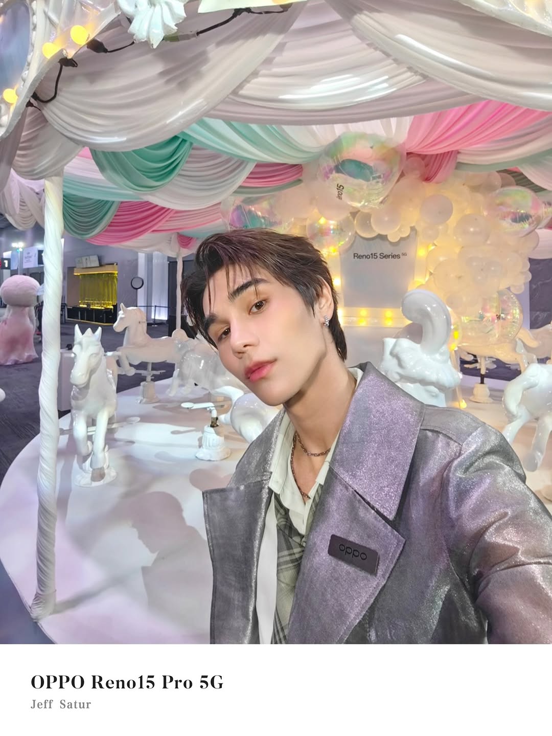 OPPO Reno15 Series 5G
เพื่อนซี้สุดเทรนดี้ที่ช่วยให้ผมเติมเต็มทุกมุมมอง ✨💚

#Reno15SeriesTH 
#Reno15SeriesTHxJeffSatur
#เพื่อนซี้เทรนดี้ทุกช็อต