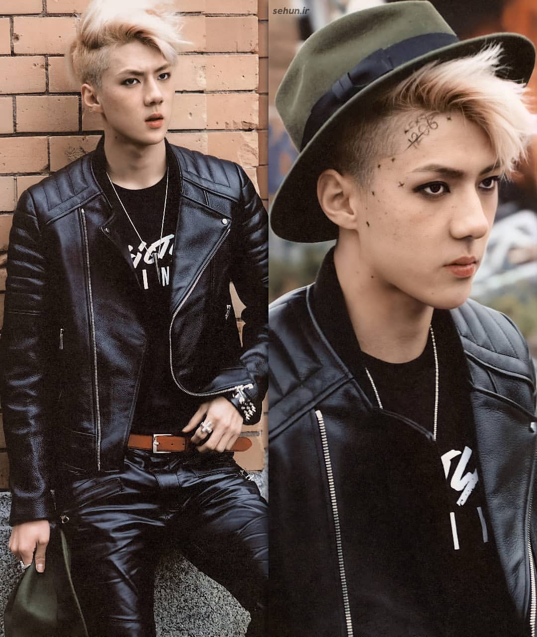 he was totally insane for this😻🖤 ; @oohsehun