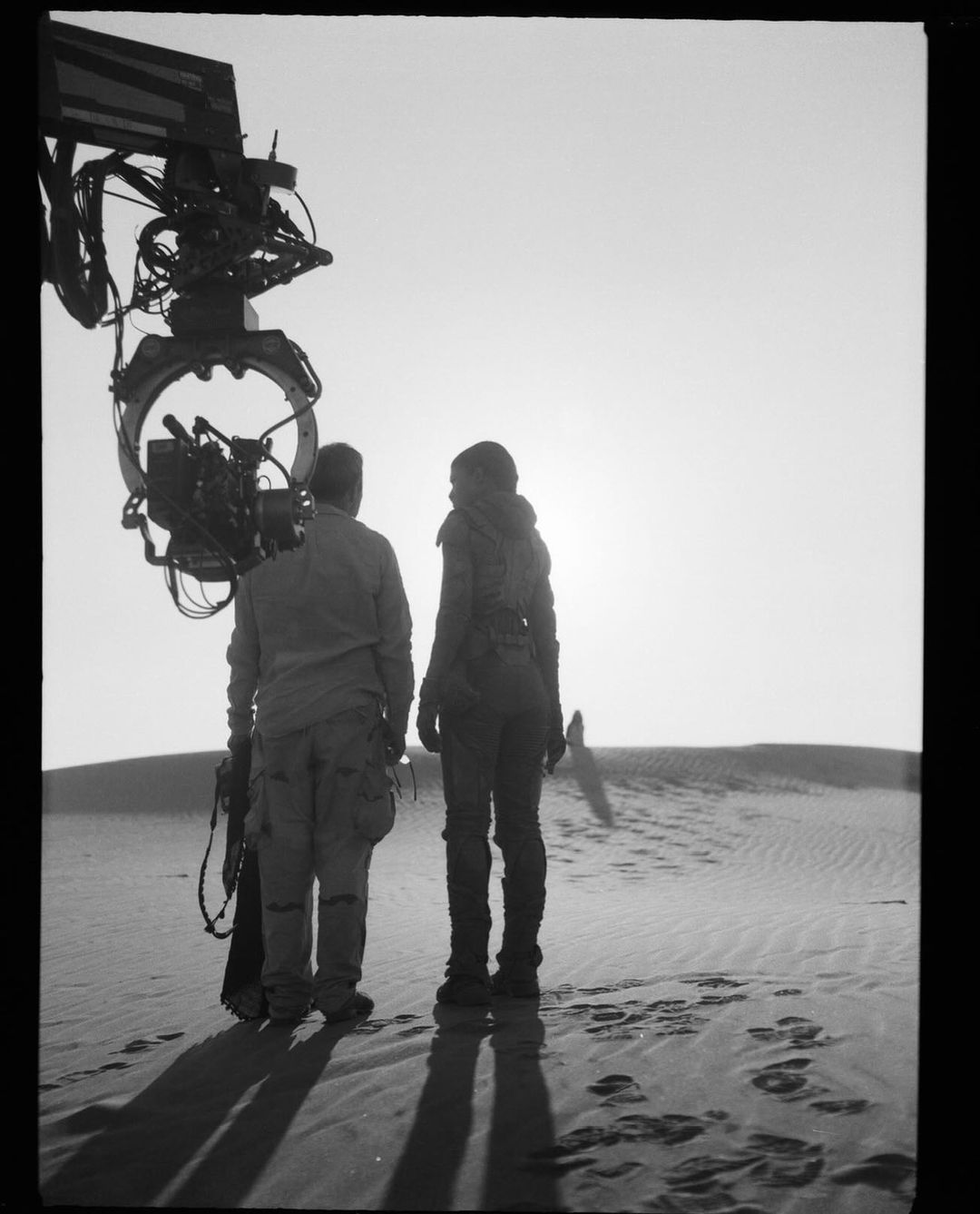 Being in this film is such an honor and I just wanted to come on here to express my deep gratitude, to Denis for not just his talent but his kindness, to everyone who’s heart went into making it and to everyone who’s taken their time to see it♥️ 

Photo by the one and only @greigfraser_dp