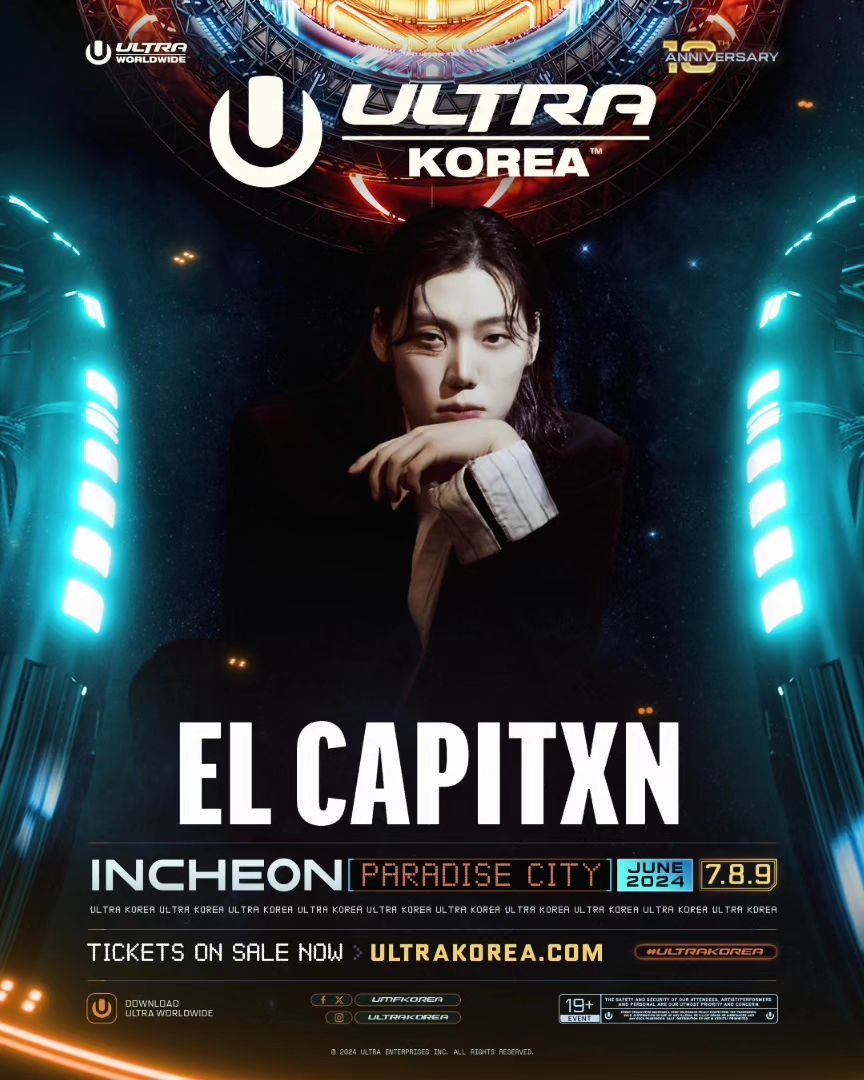 저도 같이 올라가서 놀아볼 예정입니다!!
우리 같은 무대는 오랜만이군🔥_🔥

[DJ EL CAPITXN HOT DEBUT IN UMF]
6/9 SUN 2:30 pm - 3:30 pm
#UMF #UMFKOREA
#ELCAPITXN