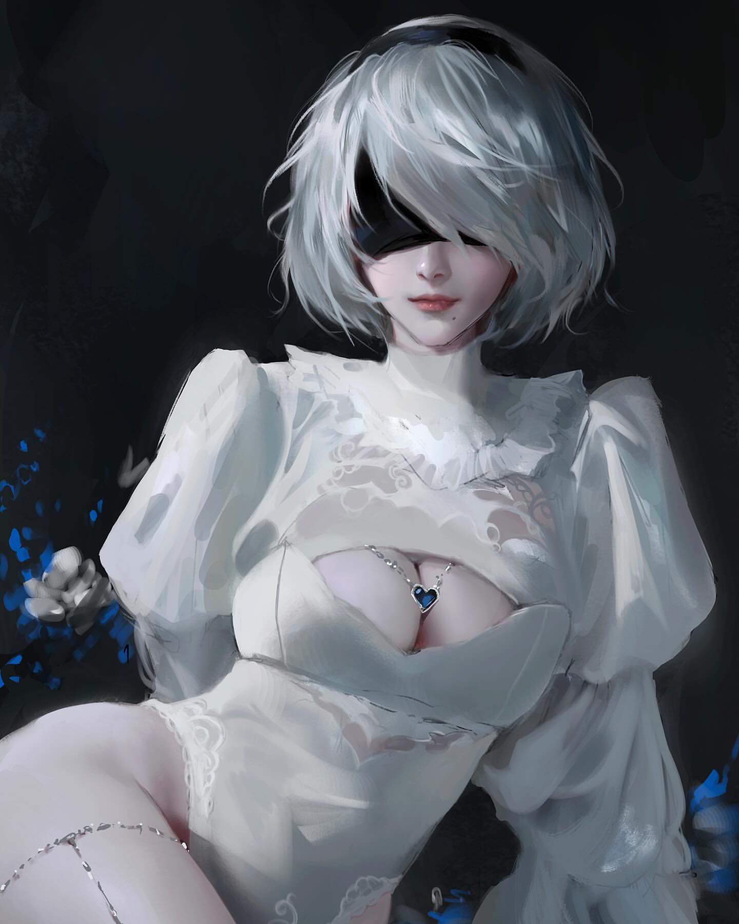 Bride

#patreon#nierautomata#2bfanart#animeart#yohra2b#nier