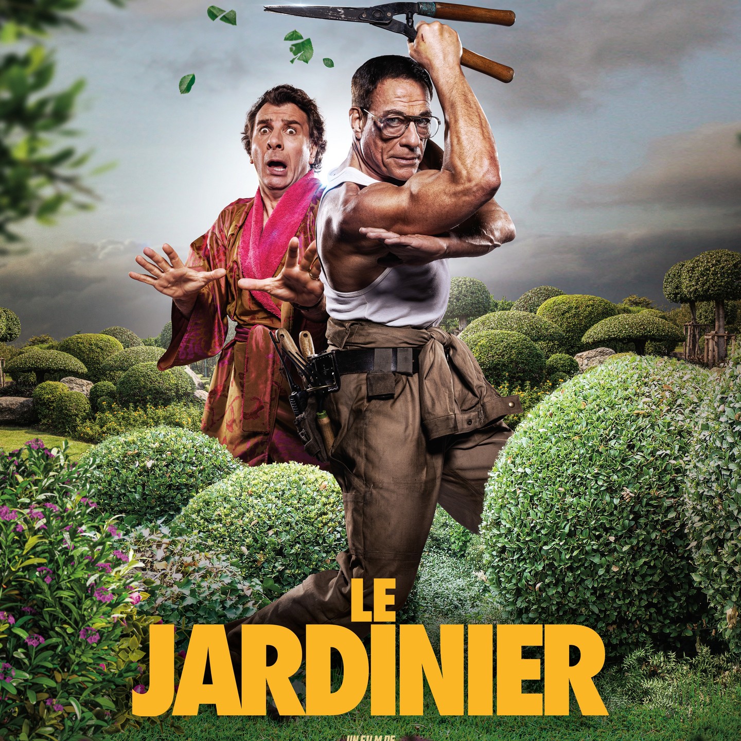 Poster for my new movie LE JARDINIER (THE GARDENER) from @primevideofr!