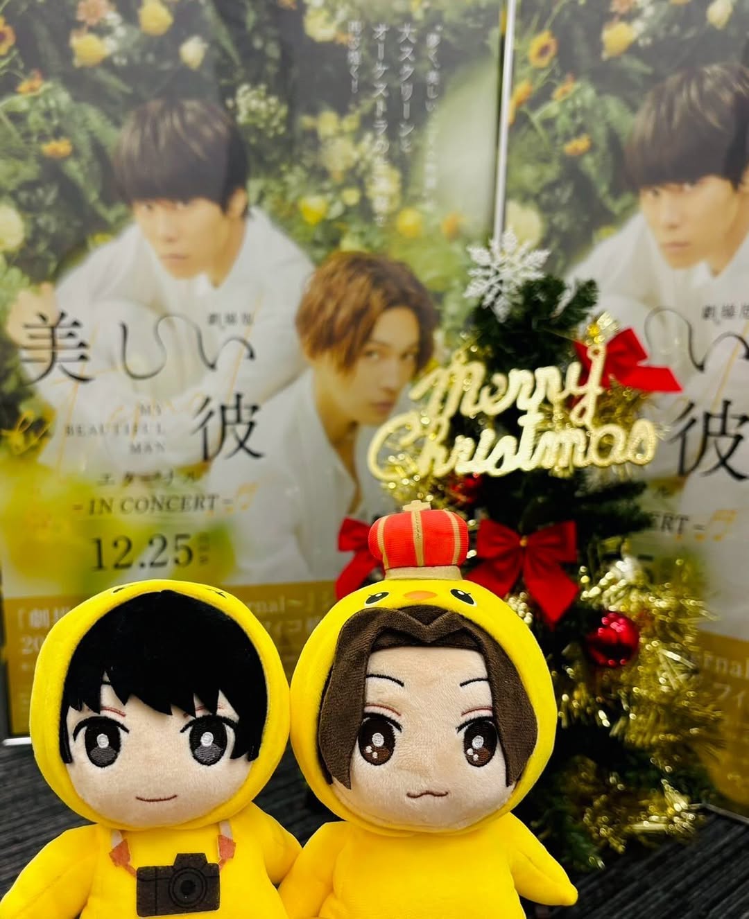 .

今日は #クリスマスイブ ですね✨

#美しい彼シネコン
いよいよ明日開催🎹🐥👑!!
 
〔🎄当日券販売 〕
17:30より、当日券受付にて販売

〔🥂取扱い席種・料金 〕
　S席：¥11,000
　A席：¥8,800
※全席指定・税込
※お支払いは現金のみ
 
〔 🎅チケット情報はこちら 〕
https://culture-pub.jp/utsukushiikare_cinemaorchestra/news/news-21/

- - - - - - - - - - - - - - - - - - - - - - - - - — - - - - - - - - 

➤ 2024 年 12 月 25 日(水)
パシフィコ横浜・国立大ホール

【公演時間】
➤ 18:00 開場／19:00 開演 21:15 終演予定

【公演内容】
第 1 部：シネマ・コンサート(上映時間：103 分)
第 2 部：トークショー(20 分) 登壇予定：
監督・酒井麻衣×作曲家・フジモトヨシタカ

【演奏】
指揮：栗田 博文
演奏：「美しい彼」特別オーケストラ
※映画キャスト／主題歌アーティストの
出演・登壇はありません。

- - - - - - - - - - - - - - - - - - - - - - - - - -
【チケット価格】
S席：¥11,000(税込)
A席：¥8,800(税込)

【購入制限】
お一人様、1回4枚まで申込可

【販売プレイガイド】

🌷ローソンチケット：https://l-tike.com/utsukushiikare/

🌼チケットぴあ：https://w.pia.jp/t/utsukushiikare/

🌷イープラス：https://eplus.jp/utsukushiikare/

🌼楽天チケット：https://r-t.jp/utsukushiikare/

※受付ページに記載の注意事項を必ずご確認の上、お申し込みください。 

『劇場版 美しい彼〜eternal〜』
 シネマ・コンサート
U-NEXTで独占ライブ配信決定🐥👑✨

https://t.unext.jp/r/utsukushiikare_cinemaorchestra

🗓️12/25(水)19:00〜
🎟️3850円(見逃し配信あり)
#萩原利久 & #八木勇征 映像出演も❕

ドラマと劇場版もU-NEXTで配信中🎬

- - - - - - - - - - - - - - - - - - - - - - - - - — - - - - - - - - 

#美しい彼シネコン