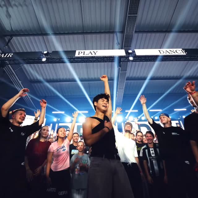 this is my why. 

when i heard ‘God’s not done with you yet’ in this song for the first time, i immediately wanted to share that feeling with a room. I envisioned that one scene in the movie ‘Tangled’ where everyone is clinking beers and cheering over music and that’s exactly what i wanted to create for this piece. 

Imperfection. Synergy. Stories. 
That is why i teach. 

I tell people that the third rule of my class is the hardest of them all and everyone can agree. It’s the simplest rule and yet for some reason, stumbles everyone. The rule is to just “have fun.” so funny but so grateful that we get to reach a place where we can i help cultivate an experience like this and be so invited by such incredible students. 

God is good. 
Bloodline - @alexwarren 
@fairplaydancecamp (Kingdom of Joy)