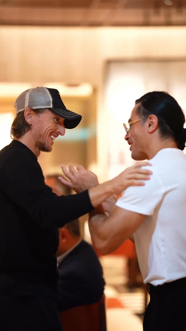 “Legends United @lukamodric10 #saltbae #saltlife #salt