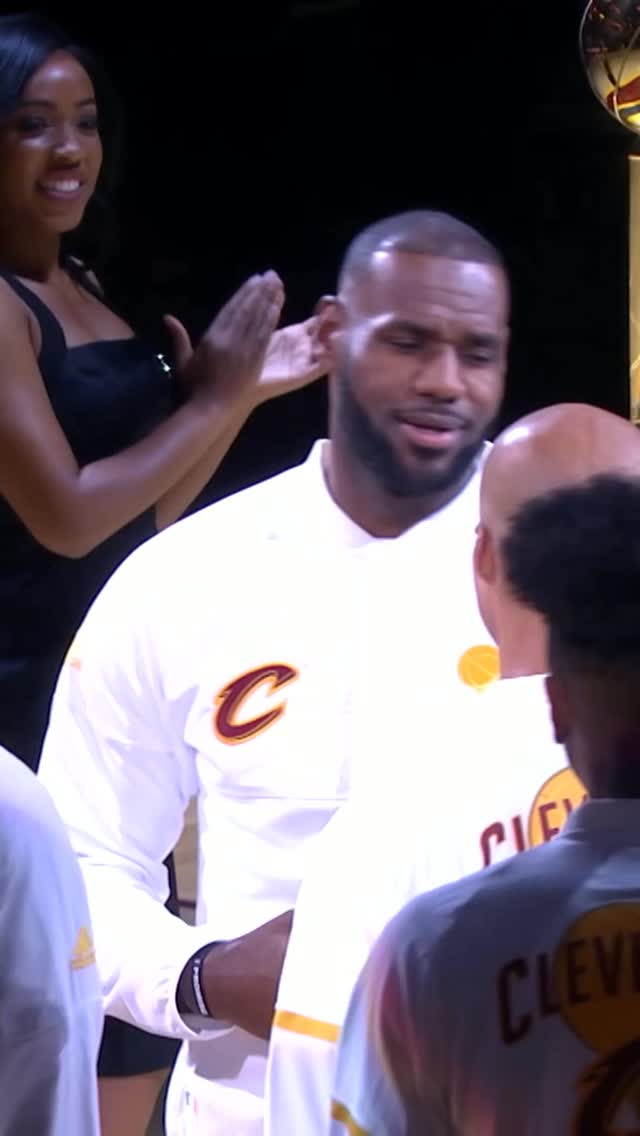 October 25th, 2016: Cleveland Ring Night 💍 OKC will have their special moment for winning the 1st title in the franchise’s OKC era on Tuesday night! 

Oct. 21 I 7:30 PM ET I NBC & Peacock