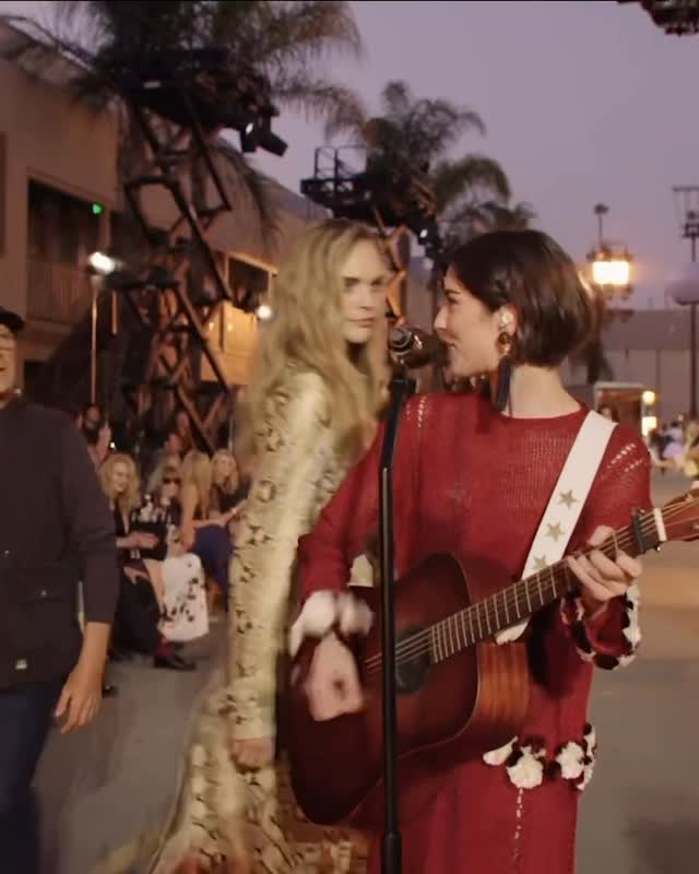 Vogue World @caradelevingne 👩‍❤️‍💋‍👩 “summer of love” !!! 
Thank you for having me @voguemagazine